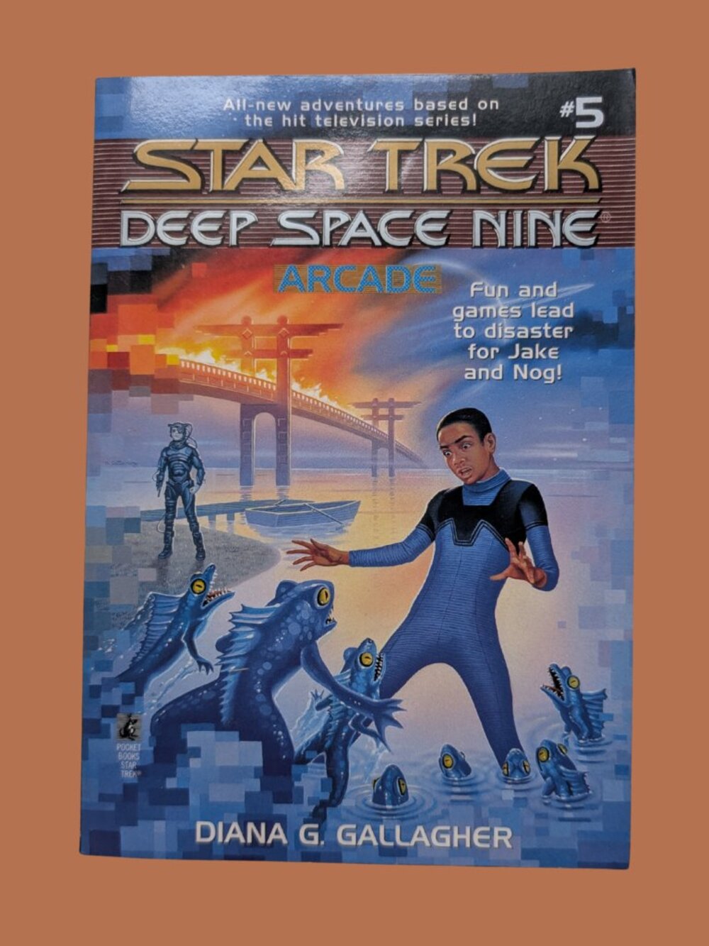 BOGO Vintage 1995 Star Trek Deep Space Nine Arcade #5